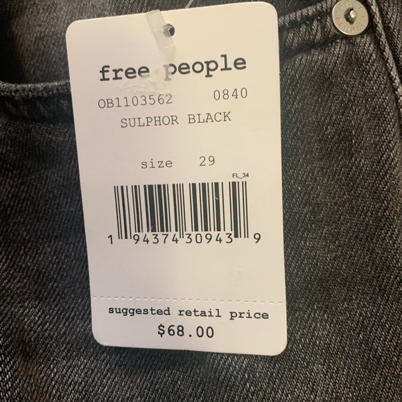 Free People Loving Good Vibrations Cutoff Shorts - Picture 7 of 8